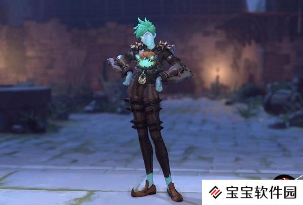 守望先锋猎空的幽灵特工皮肤图片