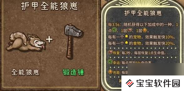 背包乱斗狂战士合成表