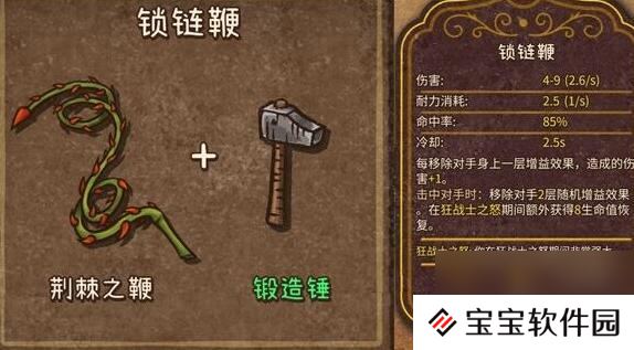 背包乱斗狂战士合成表
