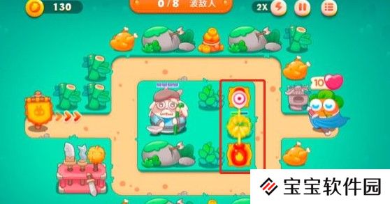 保卫萝卜4第15关攻略